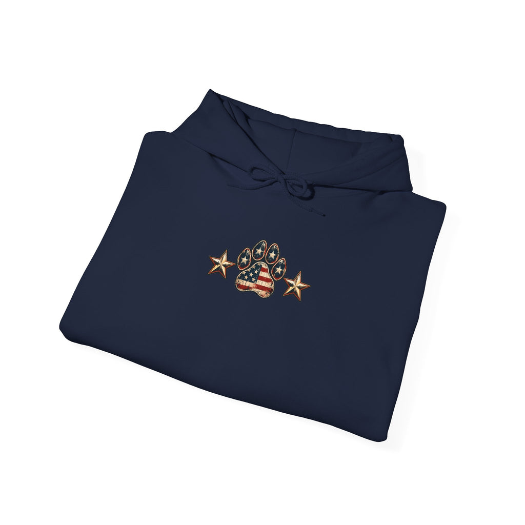 Guardian Loyal & Free Hoodie - Patriotic American Flag Eagle Design