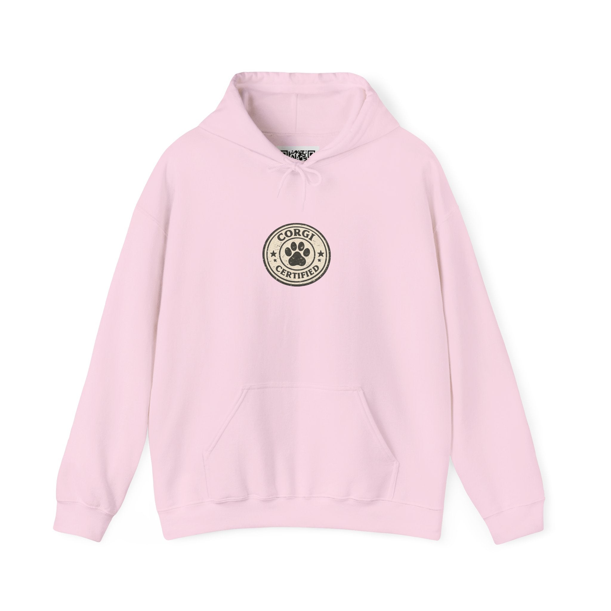 Corgi High Achiever Hoodie — 'Low Risk, High Achiever'