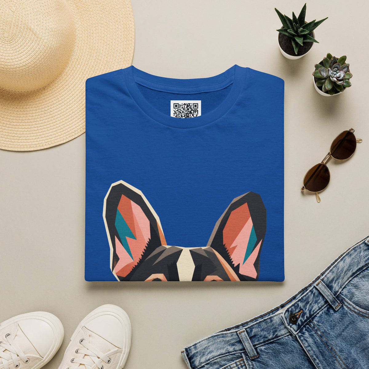 French Bulldog Graphic T-Shirt — “The Ears Have It” Cute Dog Tee for Pet Lovers