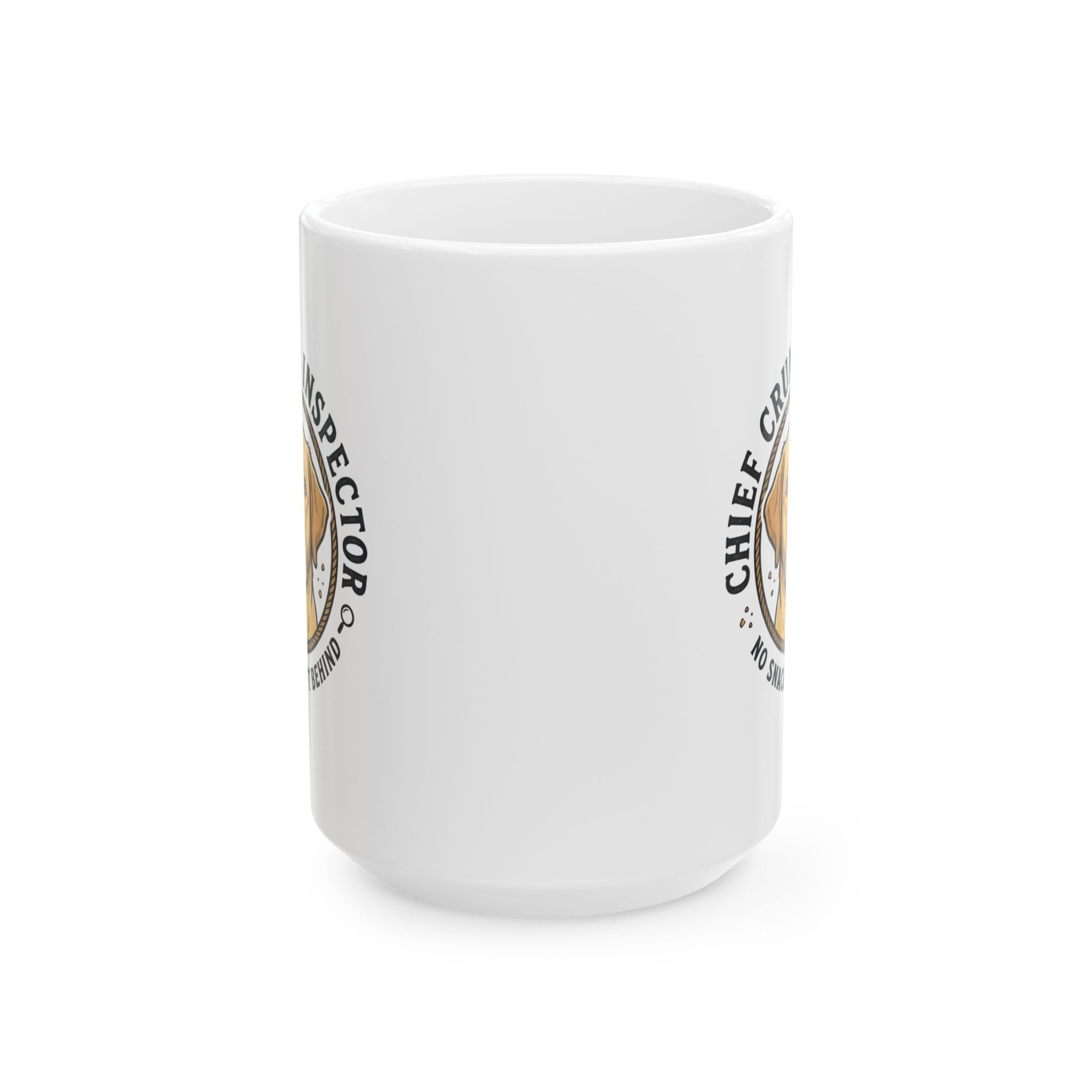 Labrador Retriever Chief Crumb Inspector Ceramic Mug – Coffee Cup (11oz & 15oz)