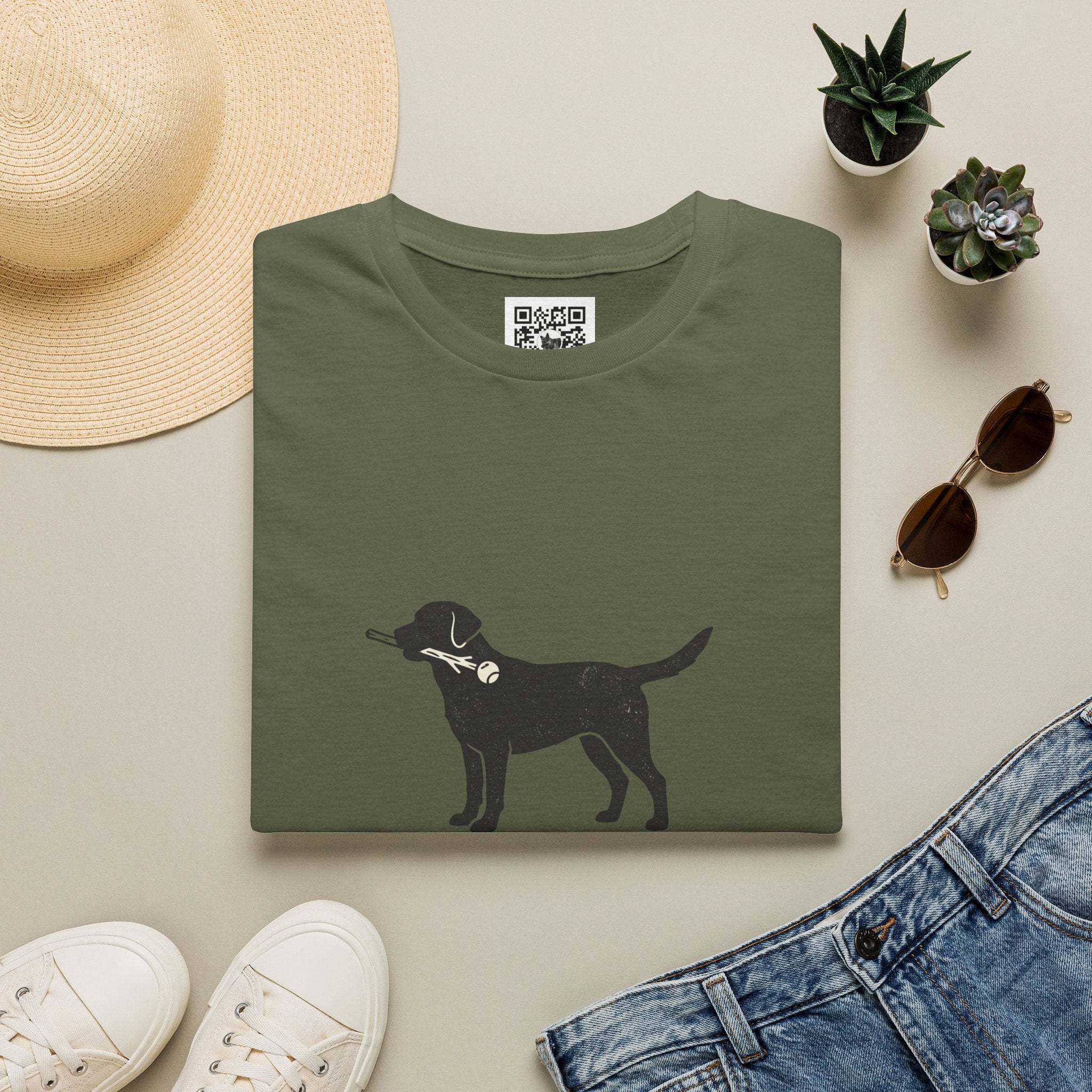 Lab Retriever T-Shirt — "Life Is Better With a Lab" Dog Lover Tee