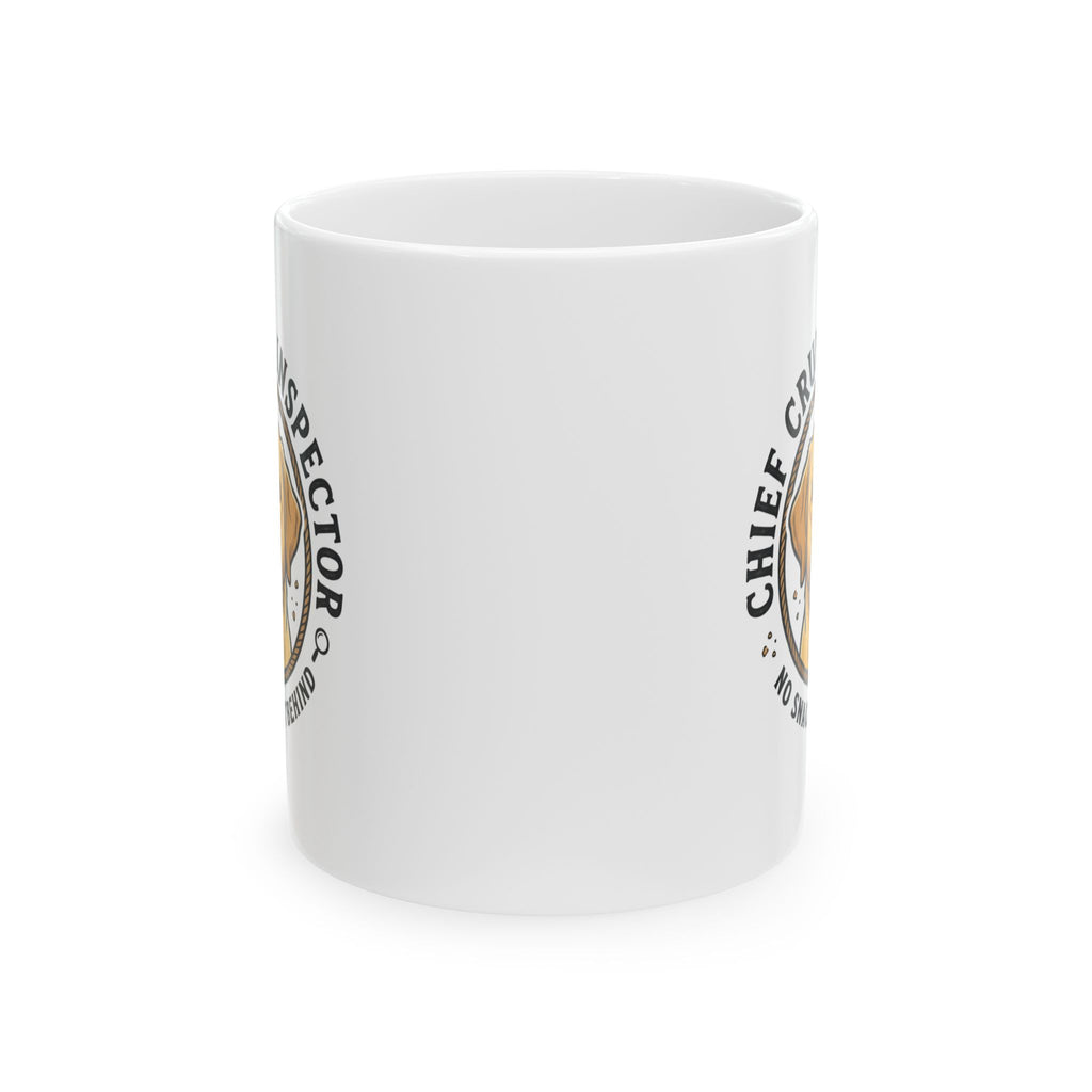 Labrador Retriever Chief Crumb Inspector Ceramic Mug – Coffee Cup (11oz & 15oz)