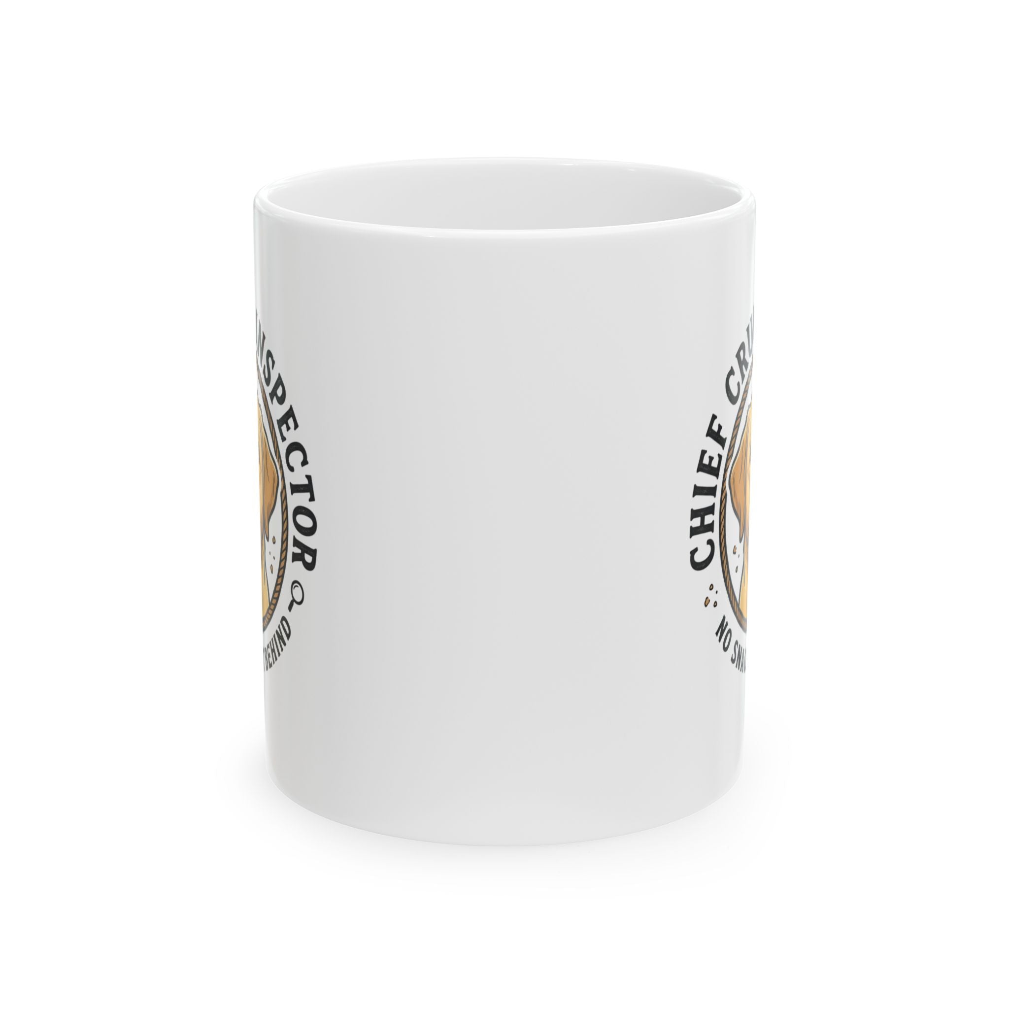 Labrador Retriever Chief Crumb Inspector Ceramic Mug – Coffee Cup (11oz & 15oz)