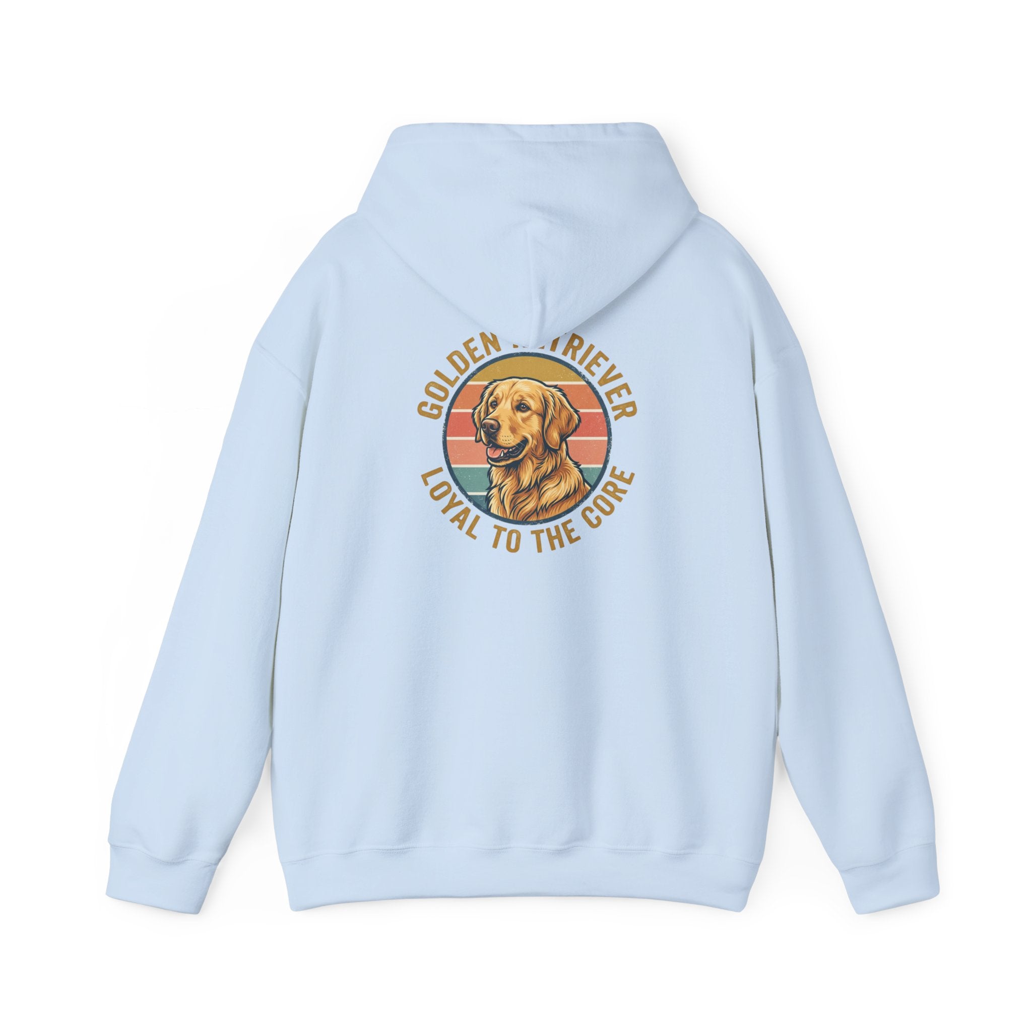 Golden Retriever Hoodie — "Loyal to the Core" Dog Lover Pullover