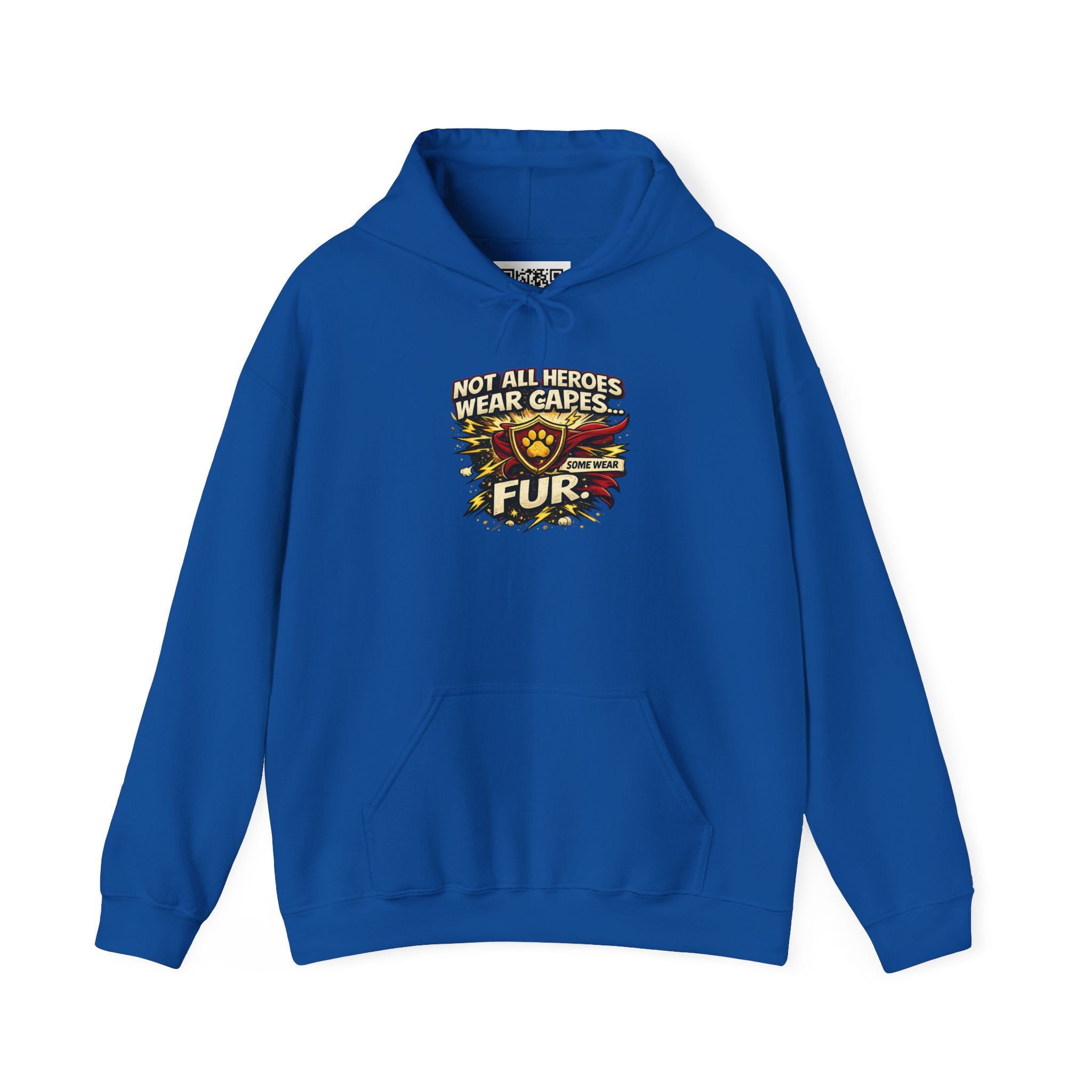 German Shepherd Protector Hoodie — "Not All Heroes Wear Capes" Dog Lover Pullover