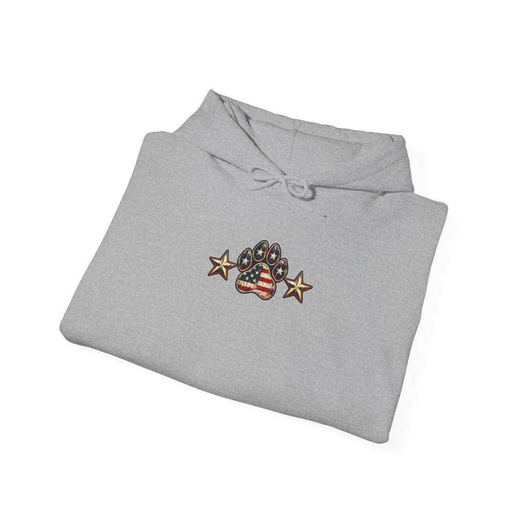 Guardian Loyal & Free Hoodie - Patriotic American Flag Eagle Design