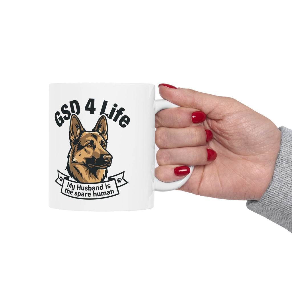 GSD 4 Life - Mug "Husband Spare" –  Coffee Mug (11oz/15oz)