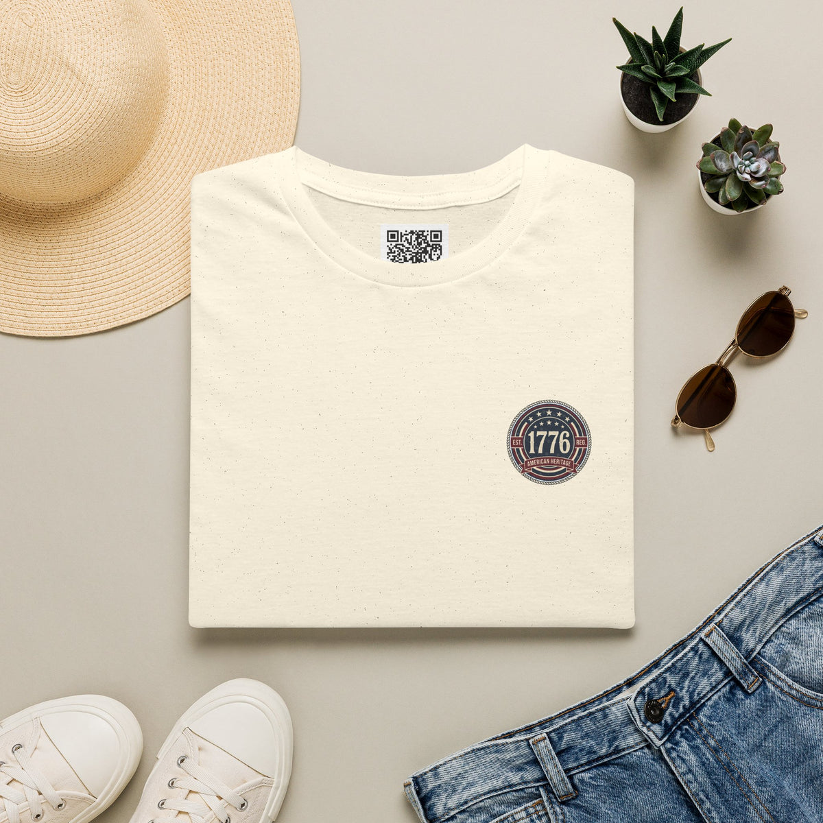 Guardians of the Night T-Shirt — Minimal Chest Text Tee