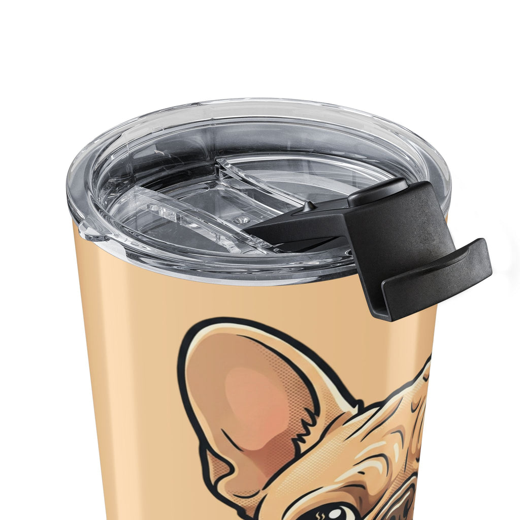 French Bulldog 'Coffee First' 20oz Tumbler