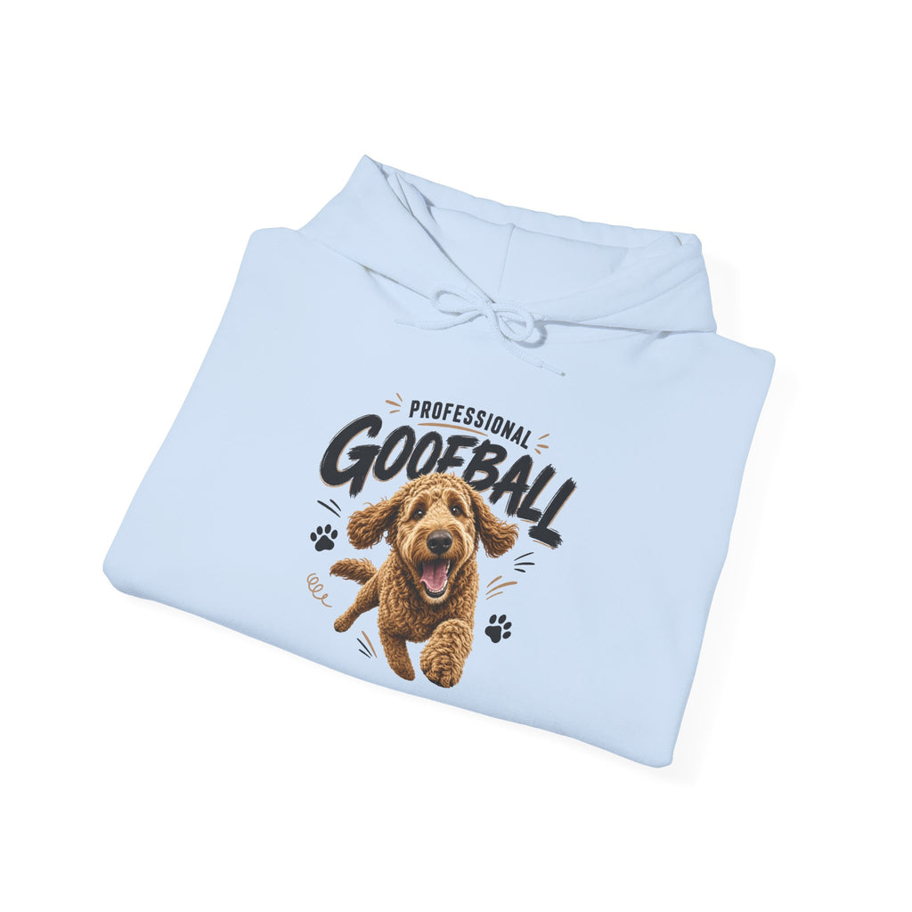 "Professional Goofball" Playful Dog Graphic Pullover