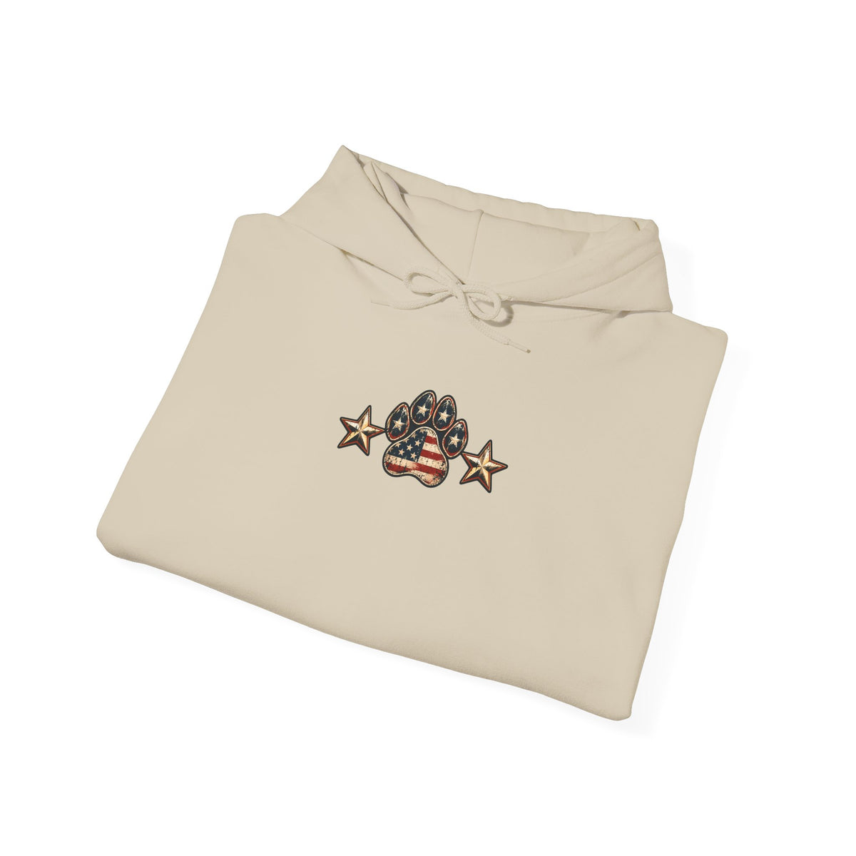 Guardian Loyal & Free Hoodie - Patriotic American Flag Eagle Design