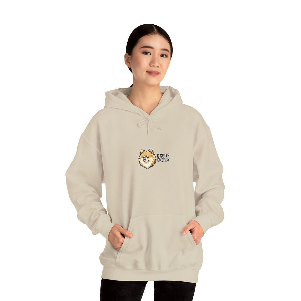 Pomeranian 'Chief of Barking at Nothing' Hoodie