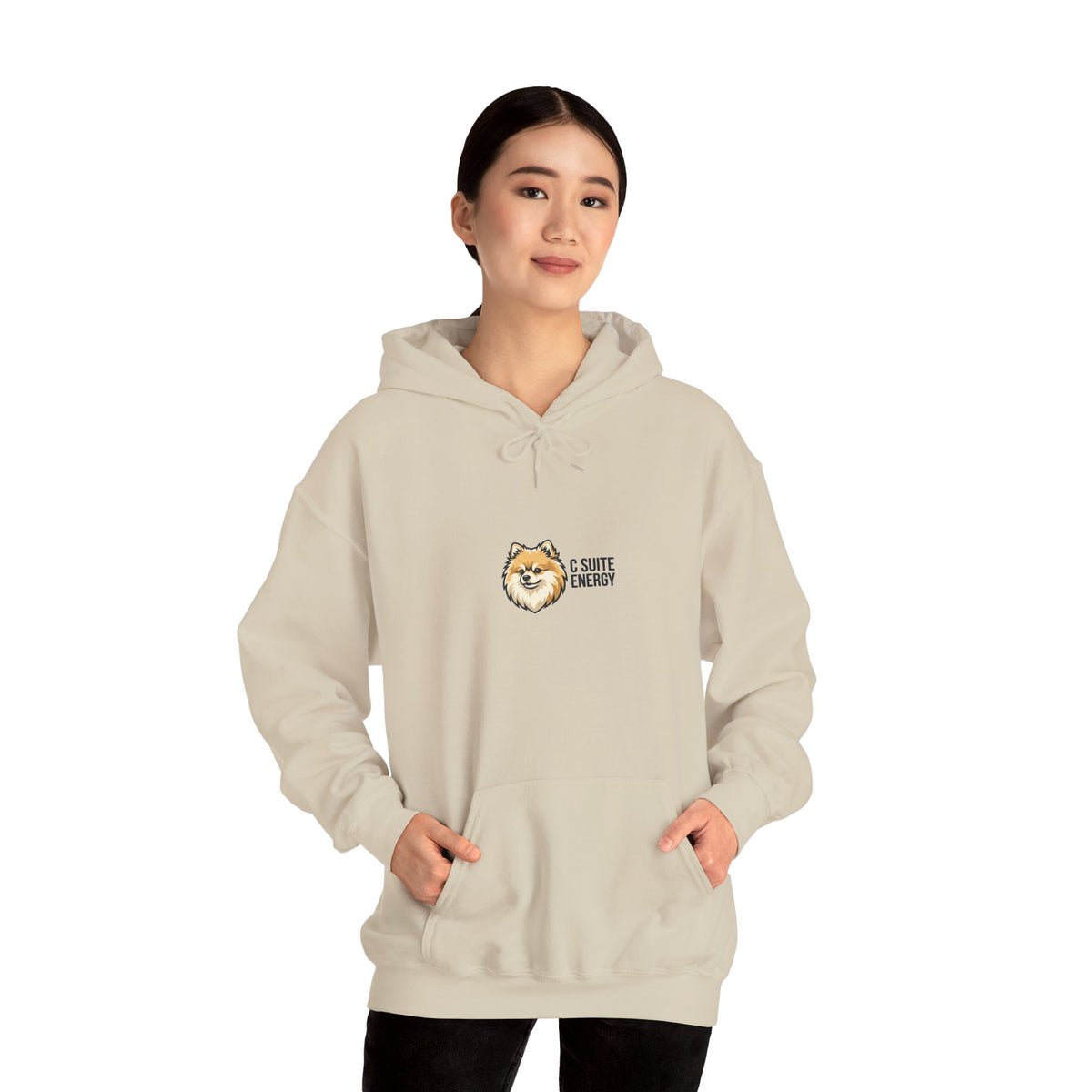 Pomeranian 'Chief of Barking at Nothing' Hoodie