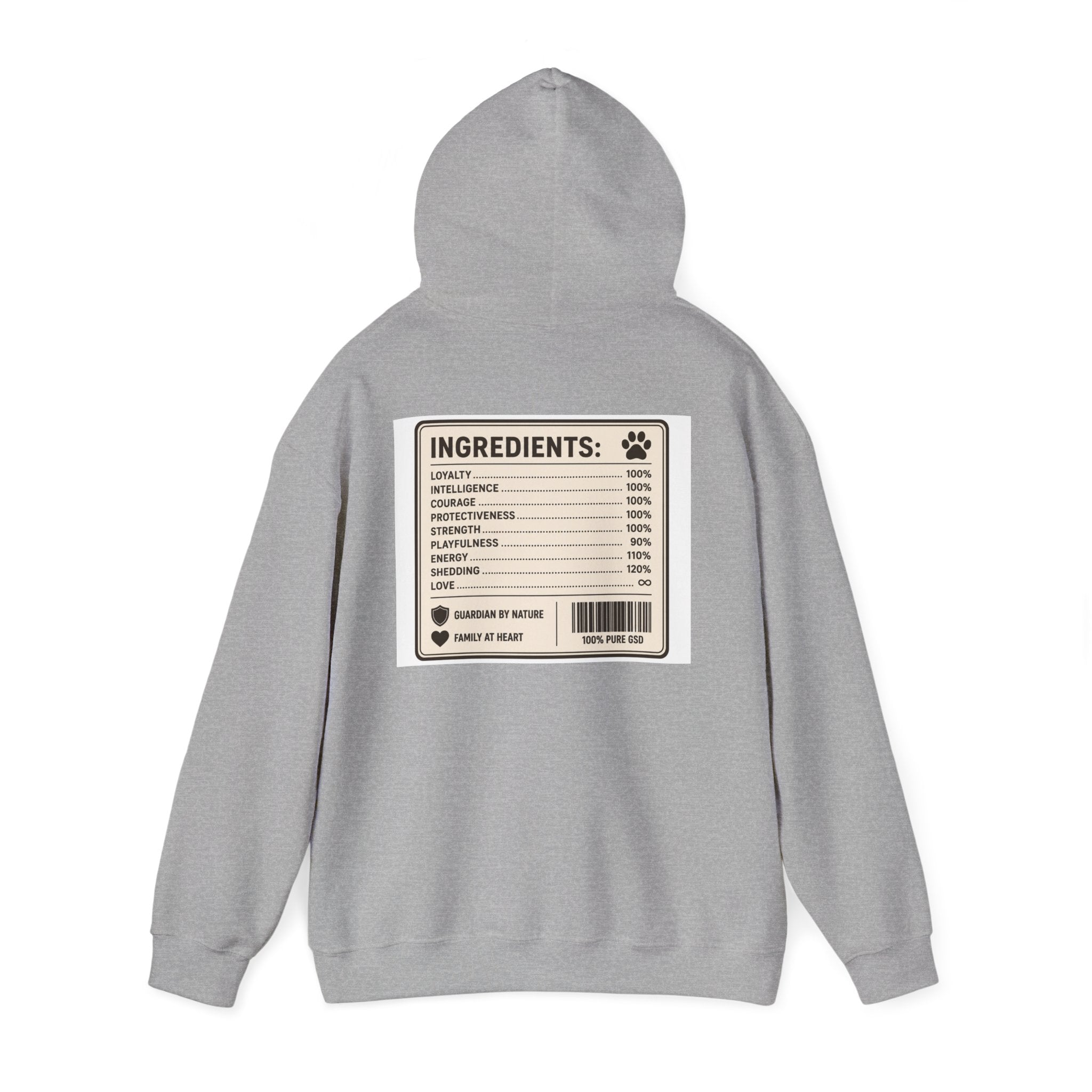 – "100% Pure" GSD Hoodie