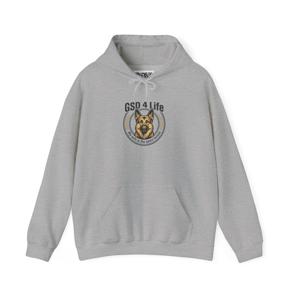 GSD 4 Life Hoodie - wife spare human
