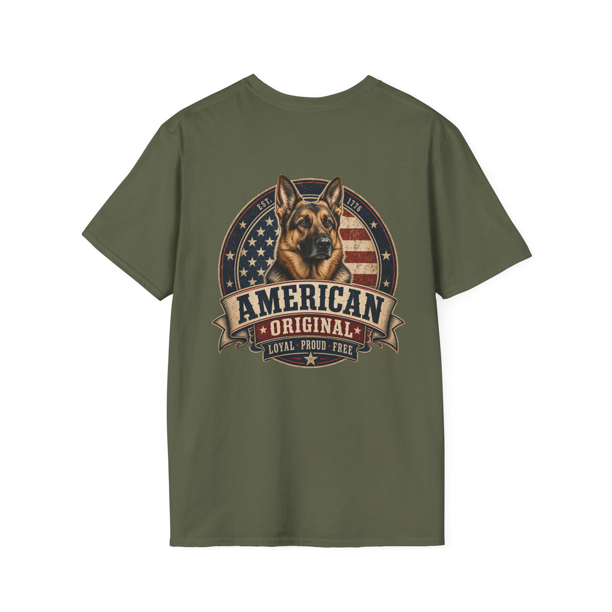 German Shepherd - "Loyal, Proud, Free" T-Shirt
