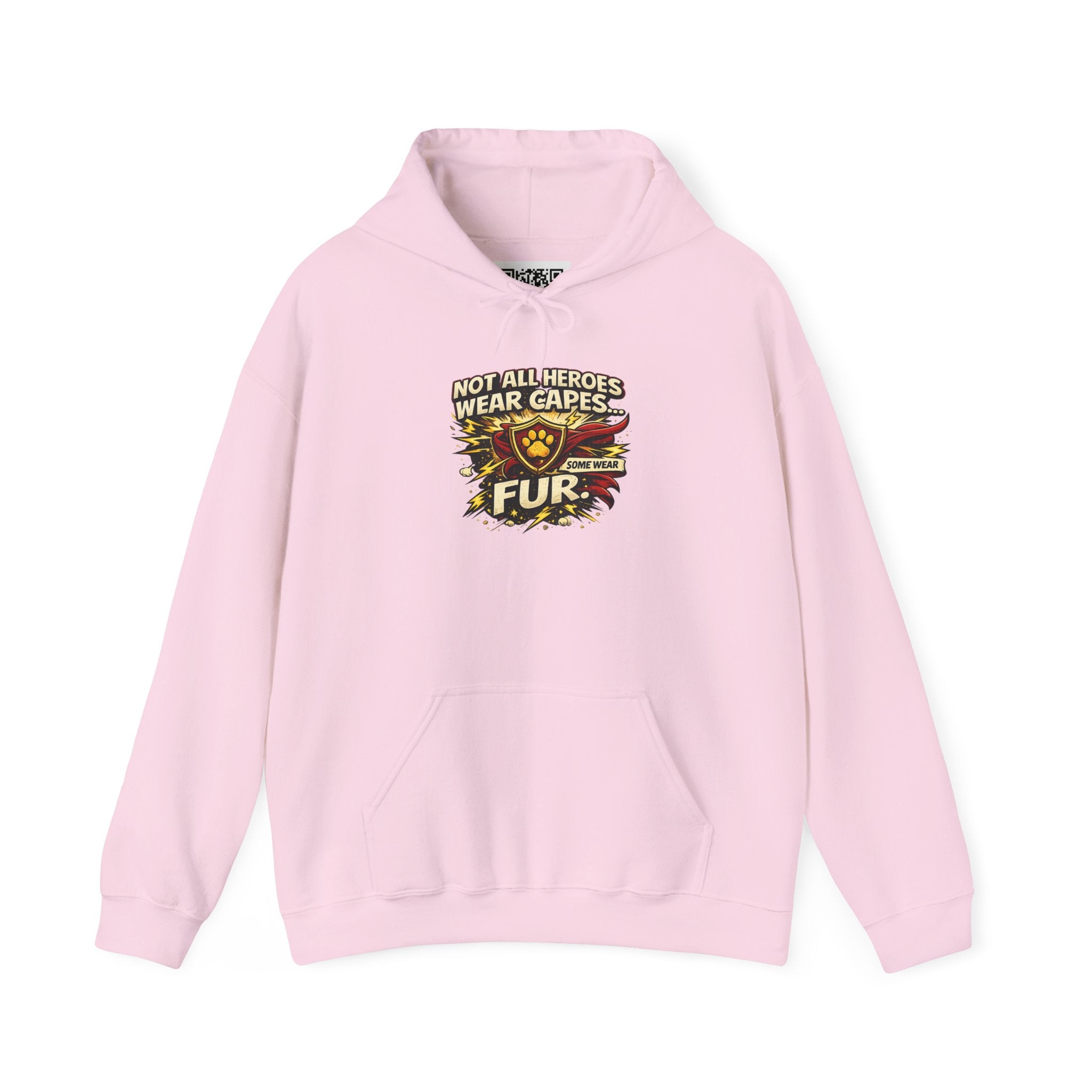 German Shepherd Protector Hoodie — "Not All Heroes Wear Capes" Dog Lover Pullover