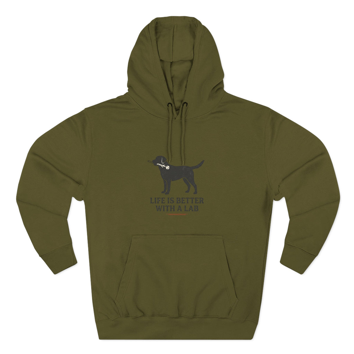 Life Is Better With A Lab Hoodie — Labrador Retriever Dog Lover Pullover
