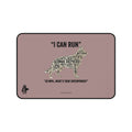 German Shepherd "I Can Run 30 MPH, What’s Your Superpower?" - Desk Mat