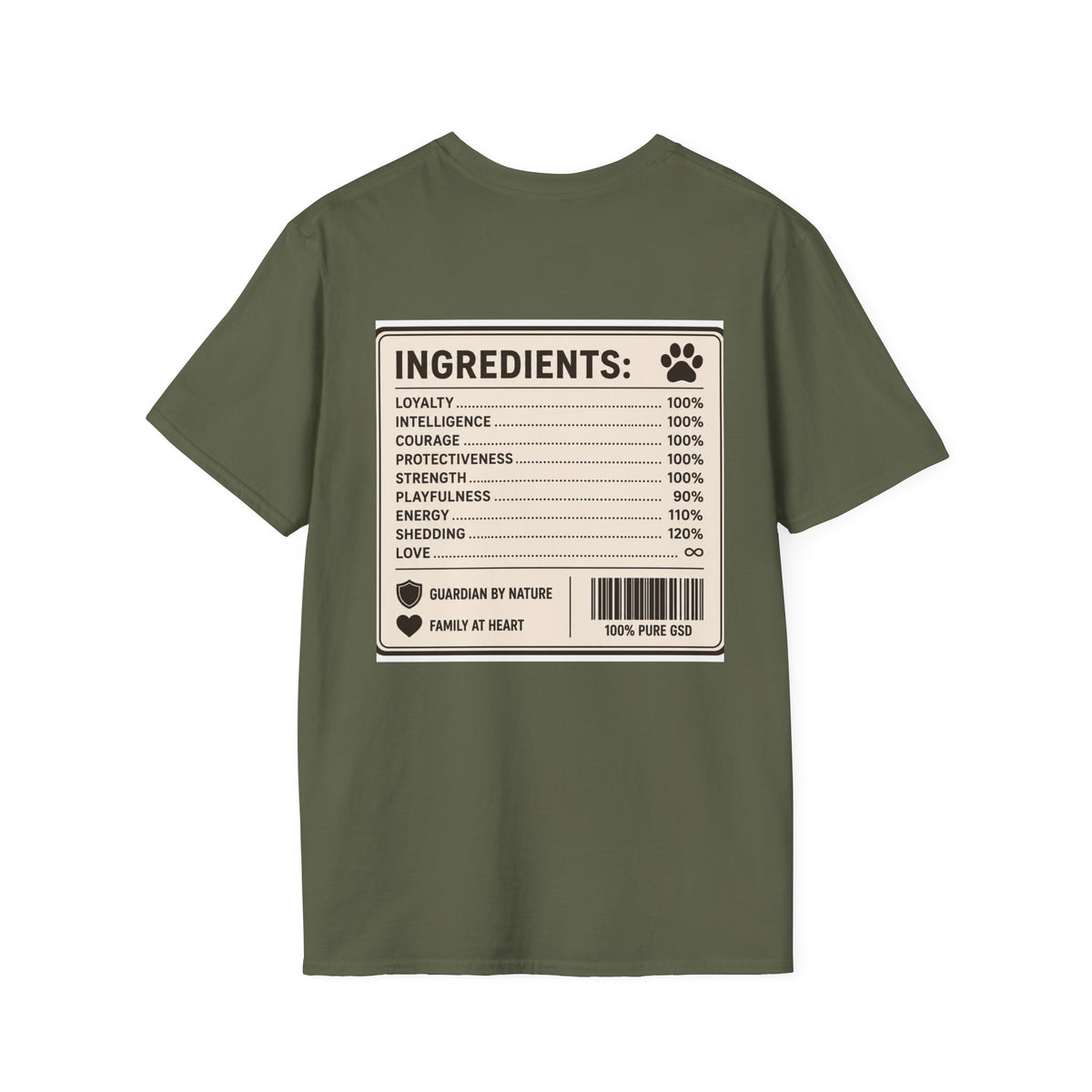 100% Pure GSD T-Shirt