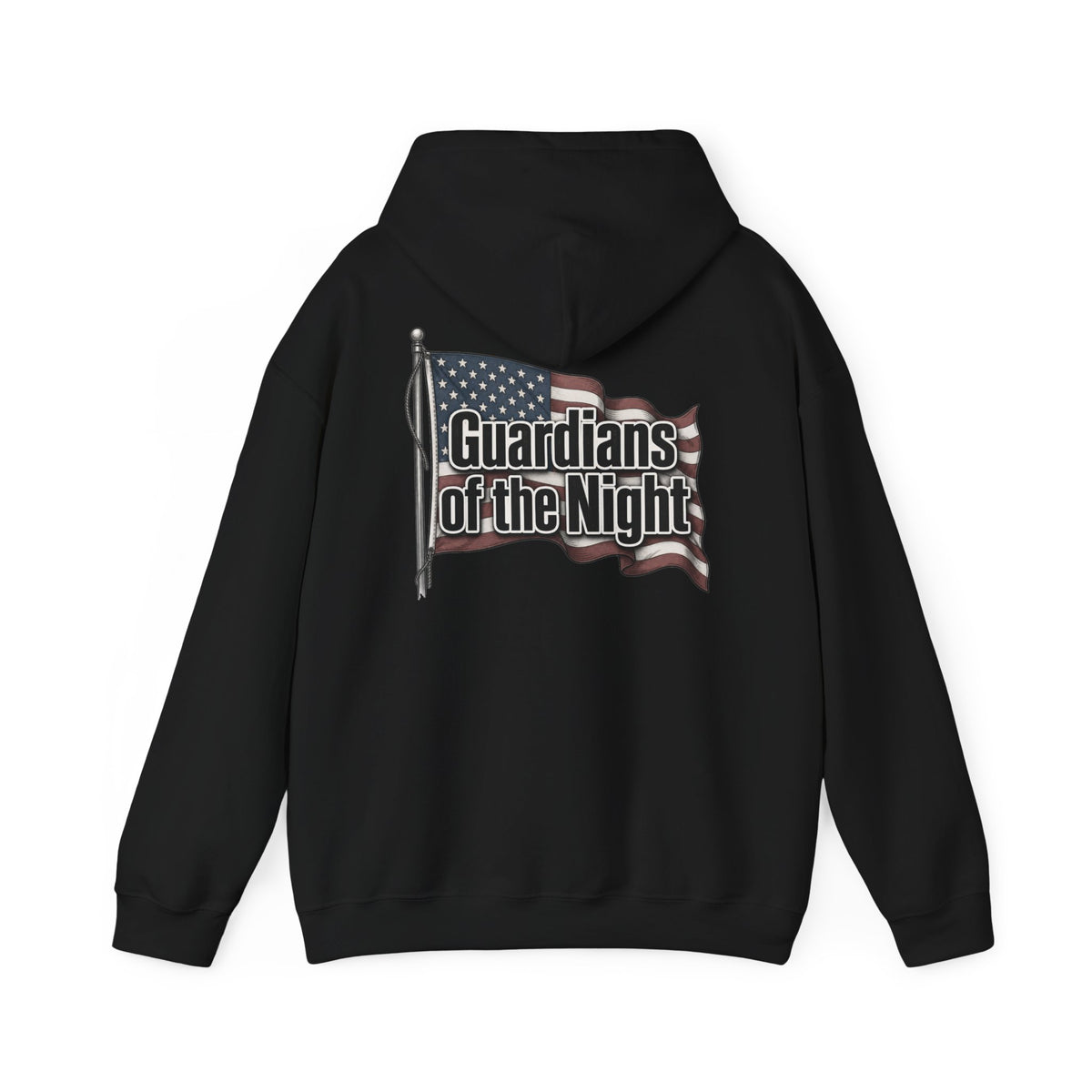 Guardians of the Night Hoodie – Patriotic American Flag Sweatshirt