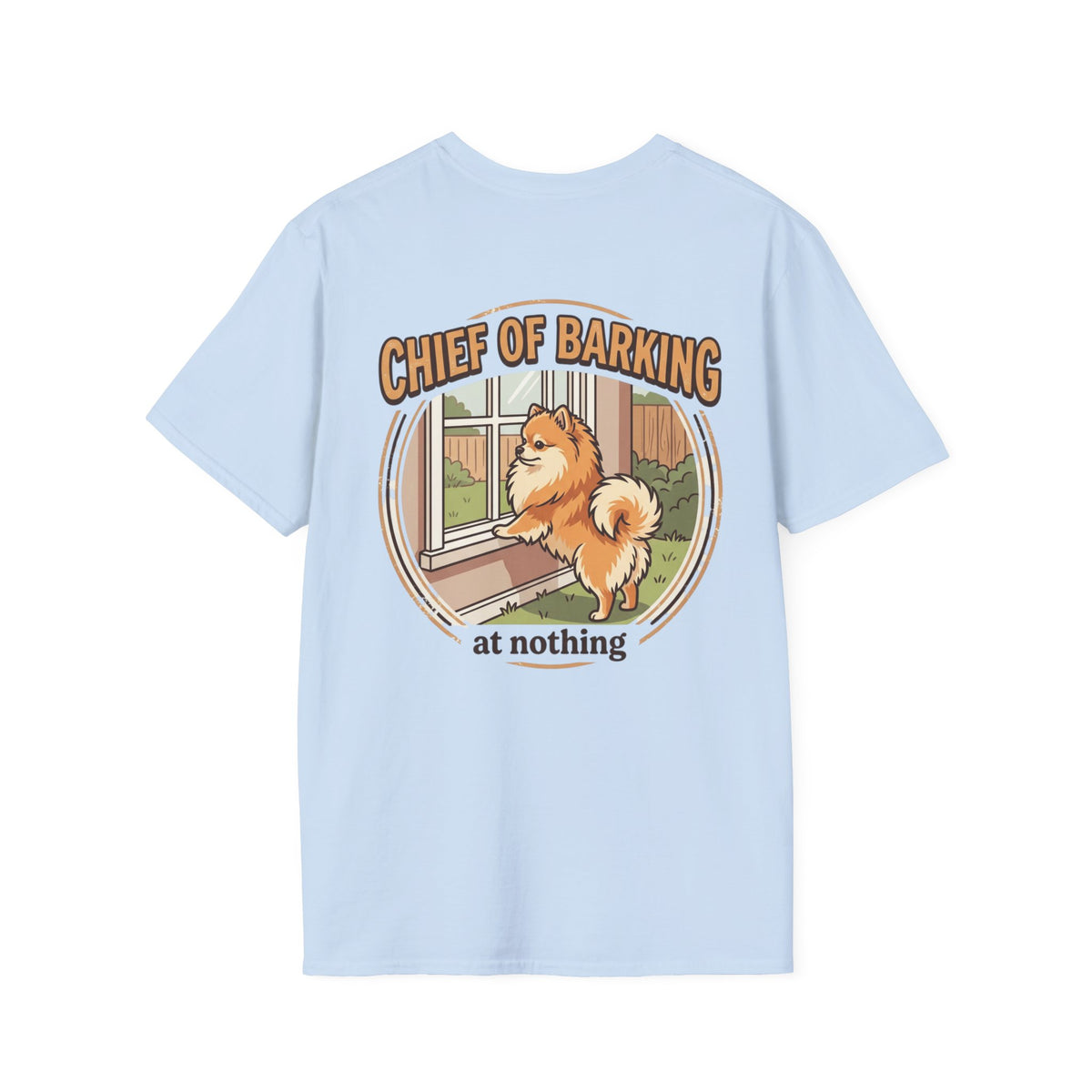 Pomeranian Chief of Barking T-Shirt