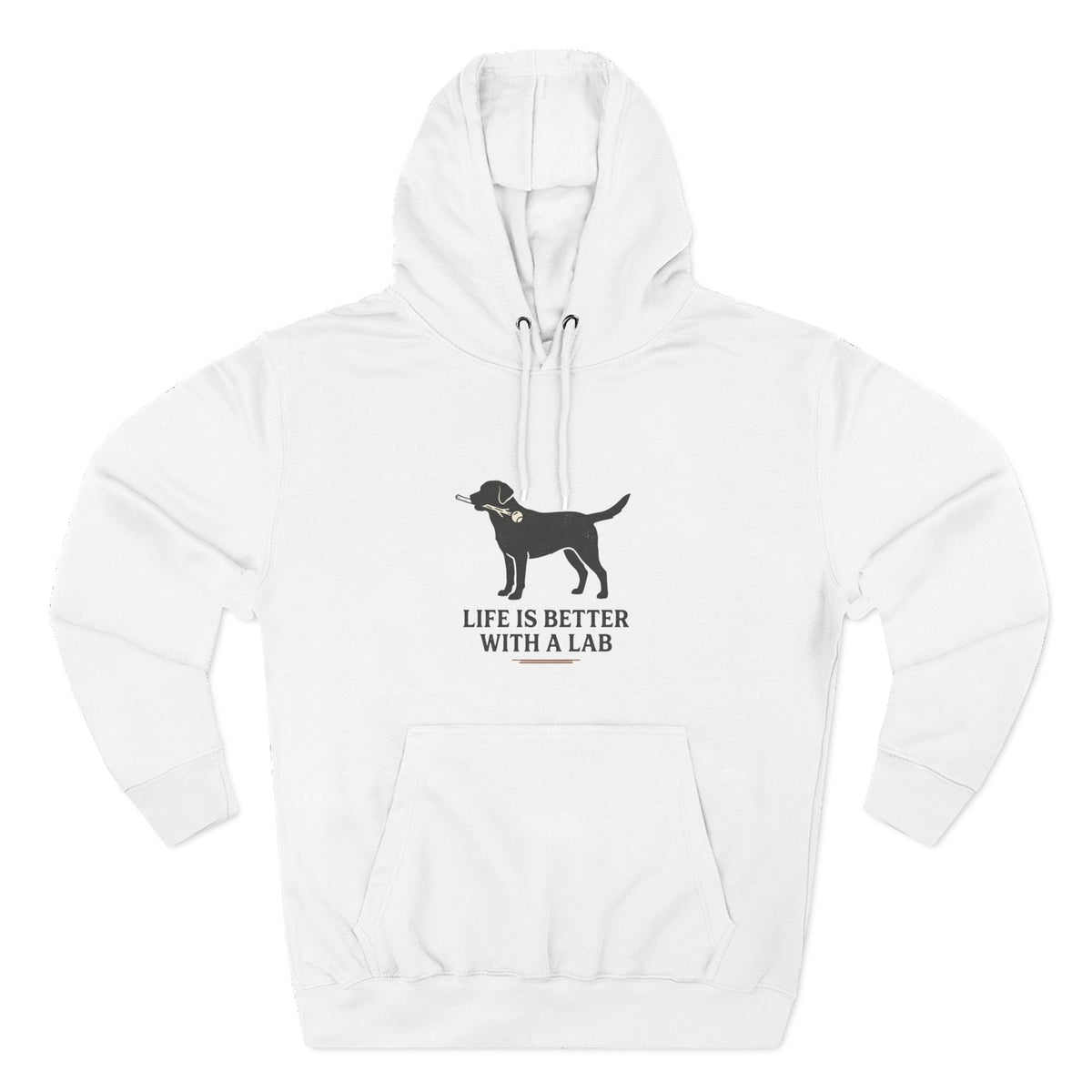 Life Is Better With A Lab Hoodie — Labrador Retriever Dog Lover Pullover