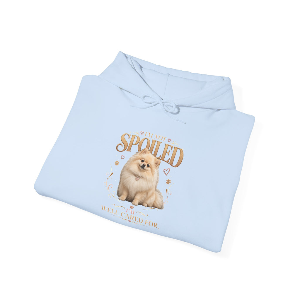 Pomeranian “Spoiled & Well Cared For” Hoodie
