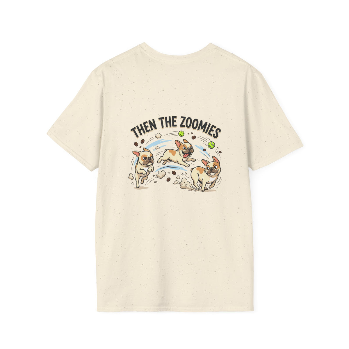 French Bulldog "Coffee First" T-Shirt