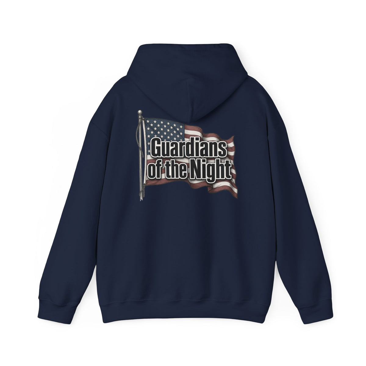 Guardians of the Night Hoodie – Patriotic American Flag Sweatshirt