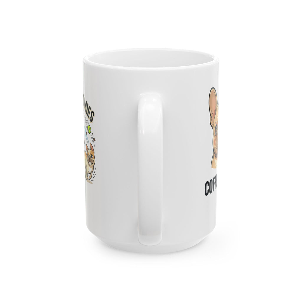 French Bulldog - "Coffee First" Coffee Mug, Funny Dog Lover Gift (11oz or 15oz)