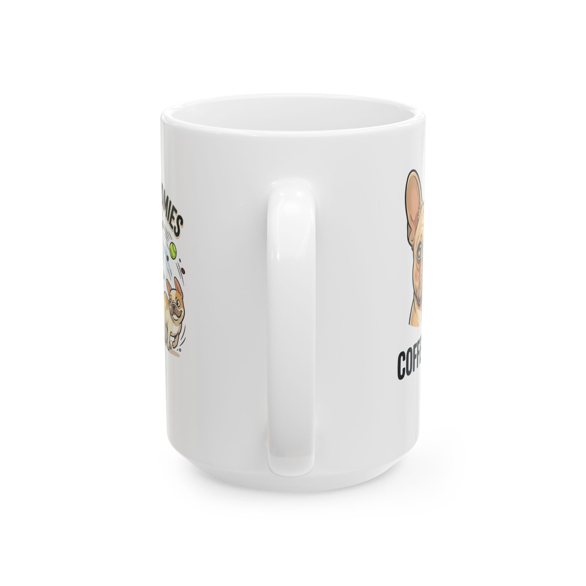 French Bulldog - "Coffee First" Coffee Mug, Funny Dog Lover Gift (11oz or 15oz)