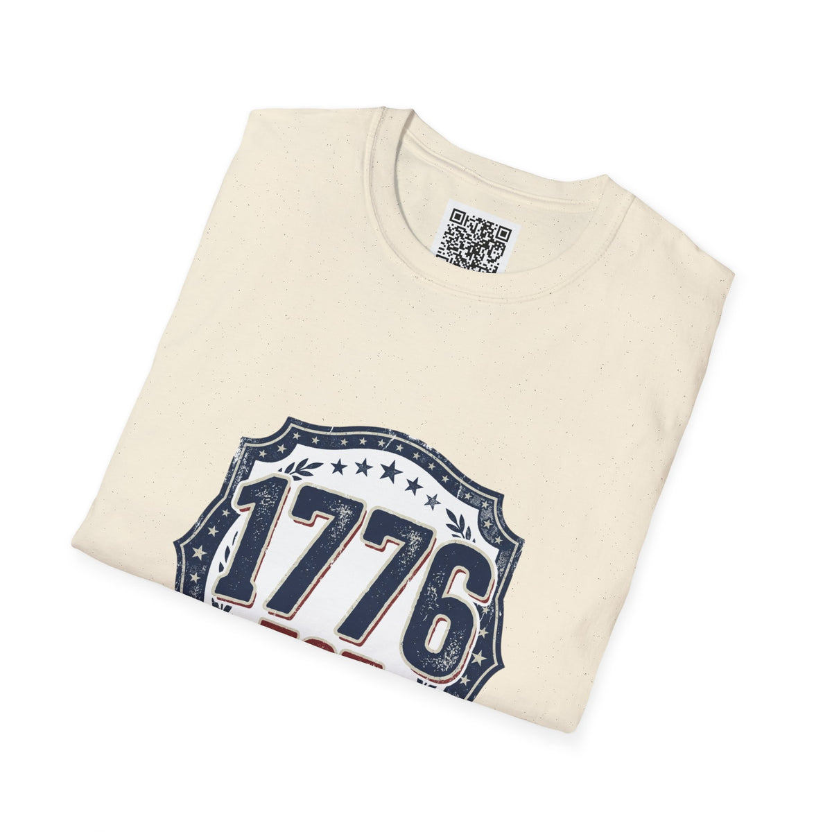 1776 Vintage Shield T-Shirt — Patriotic Independence Day Tee