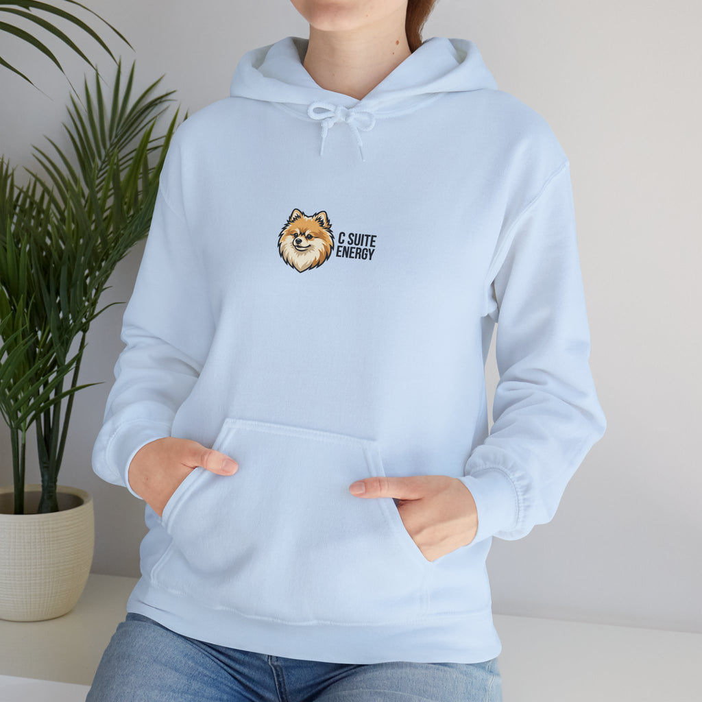 Pomeranian 'Chief of Barking at Nothing' Hoodie