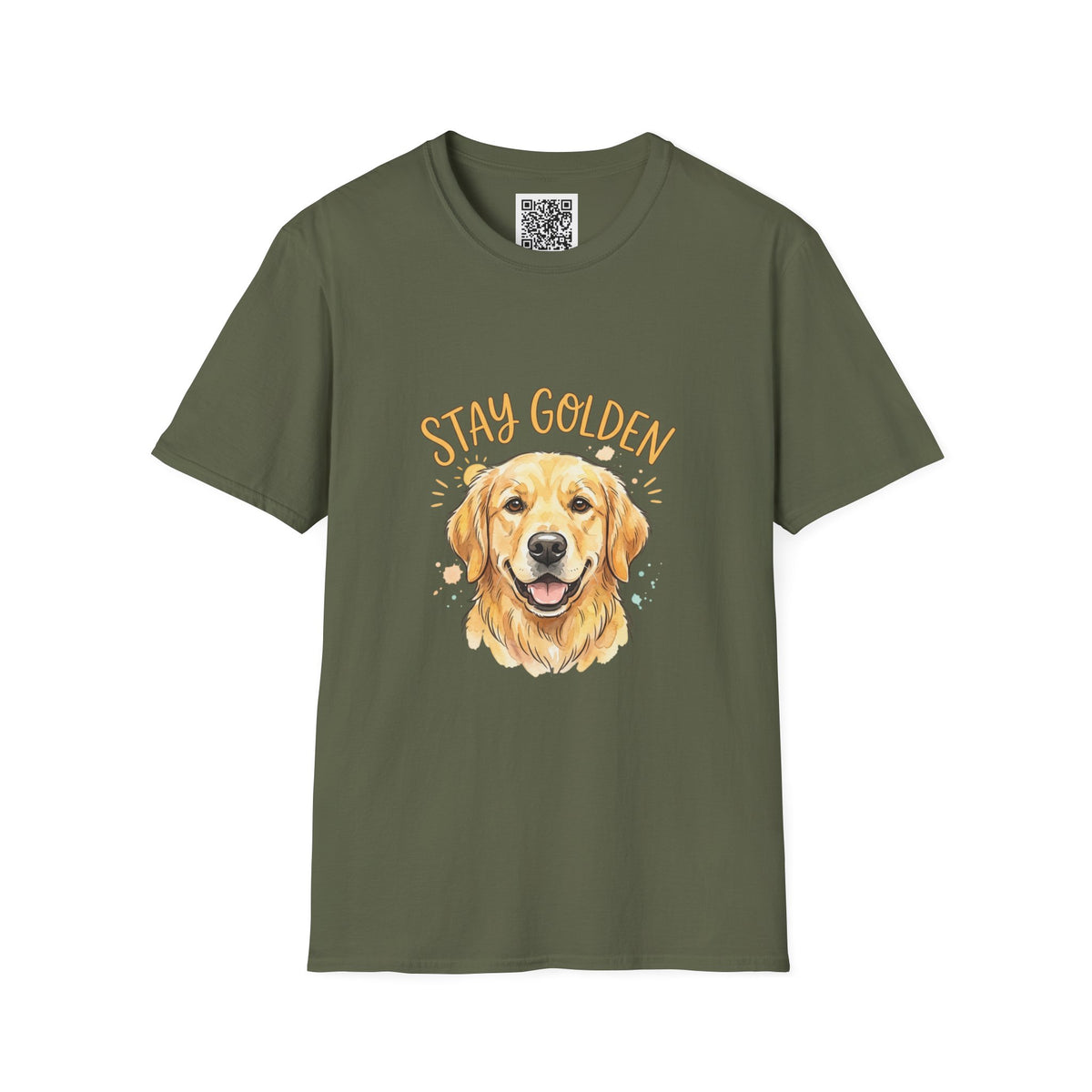 "Stay Golden" Golden Retriever Graphic Tee