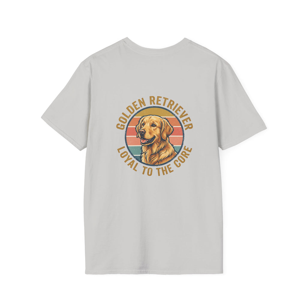 Golden Retriever Good Boy Club Print T-Shirt