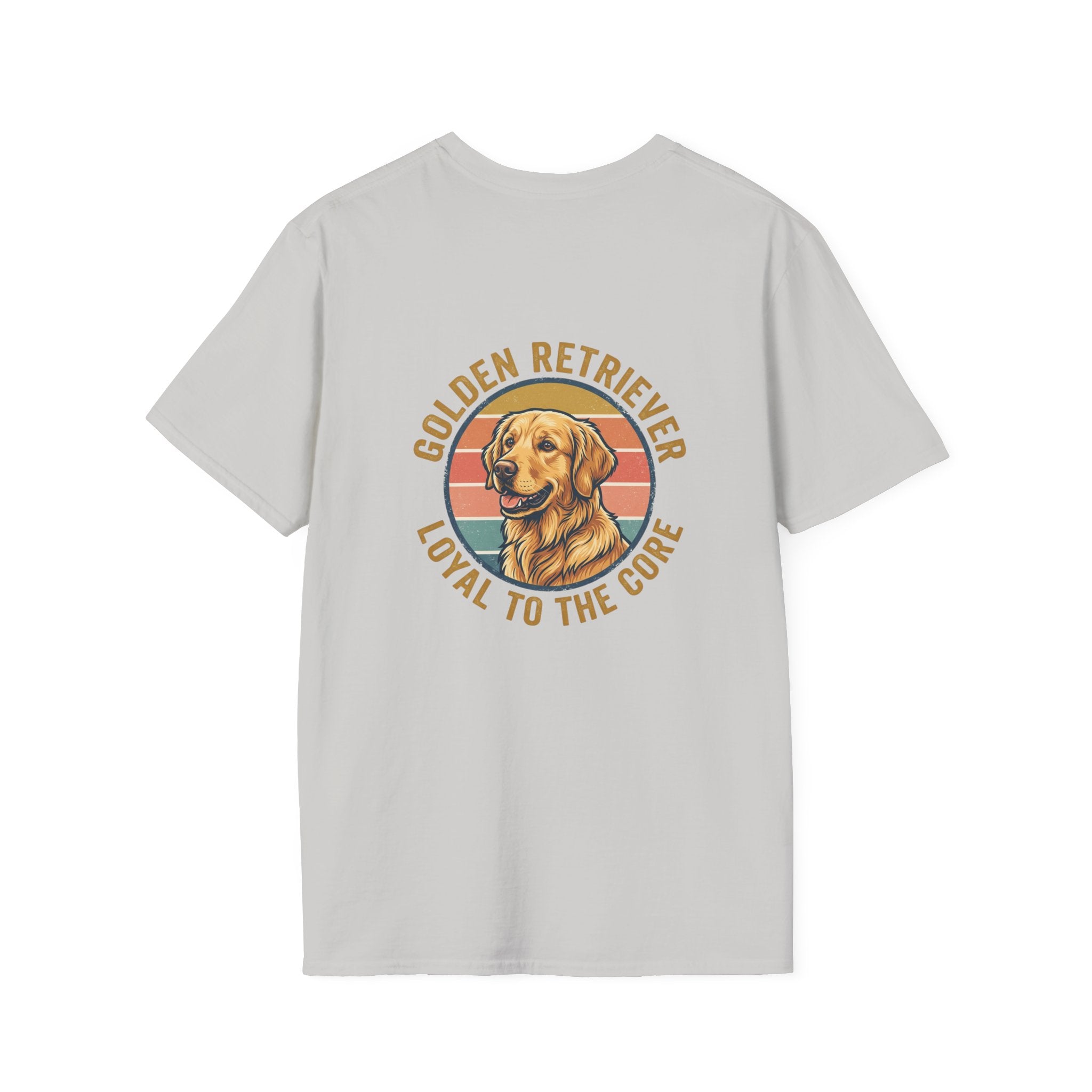 Golden Retriever Good Boy Club Print T-Shirt