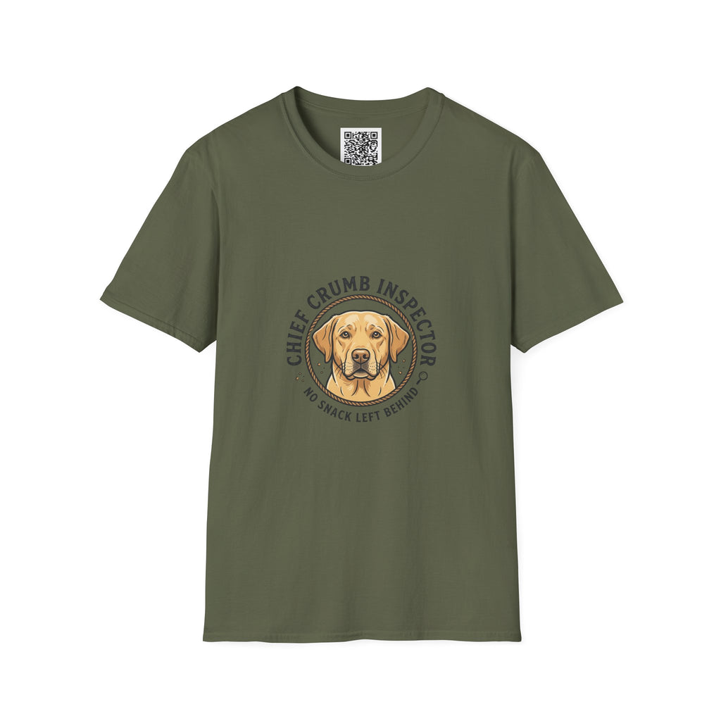 Labrador Retriever Crumb Inspector T-Shirt