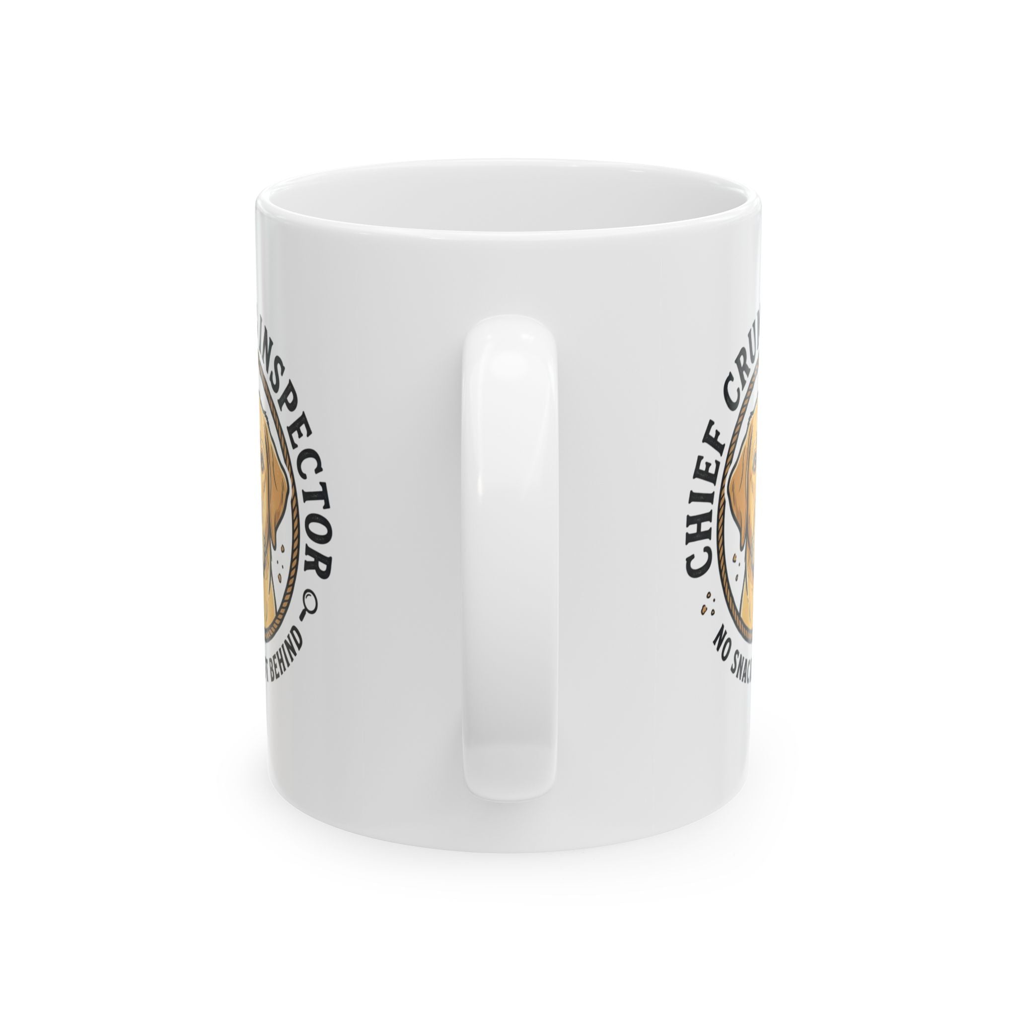 Labrador Retriever Chief Crumb Inspector Ceramic Mug – Coffee Cup (11oz & 15oz)