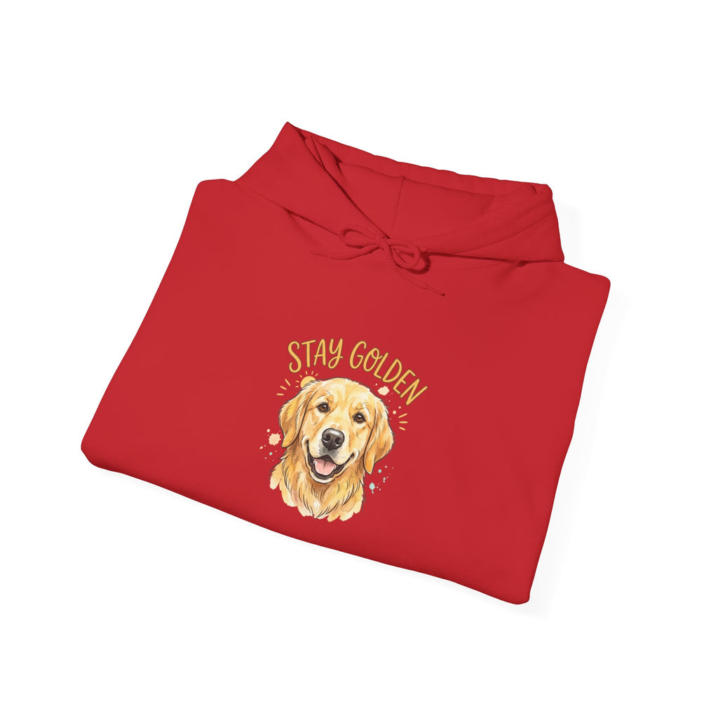 Stay Golden Golden Retriever Hoodie — Cute Dog Lover Sweatshirt