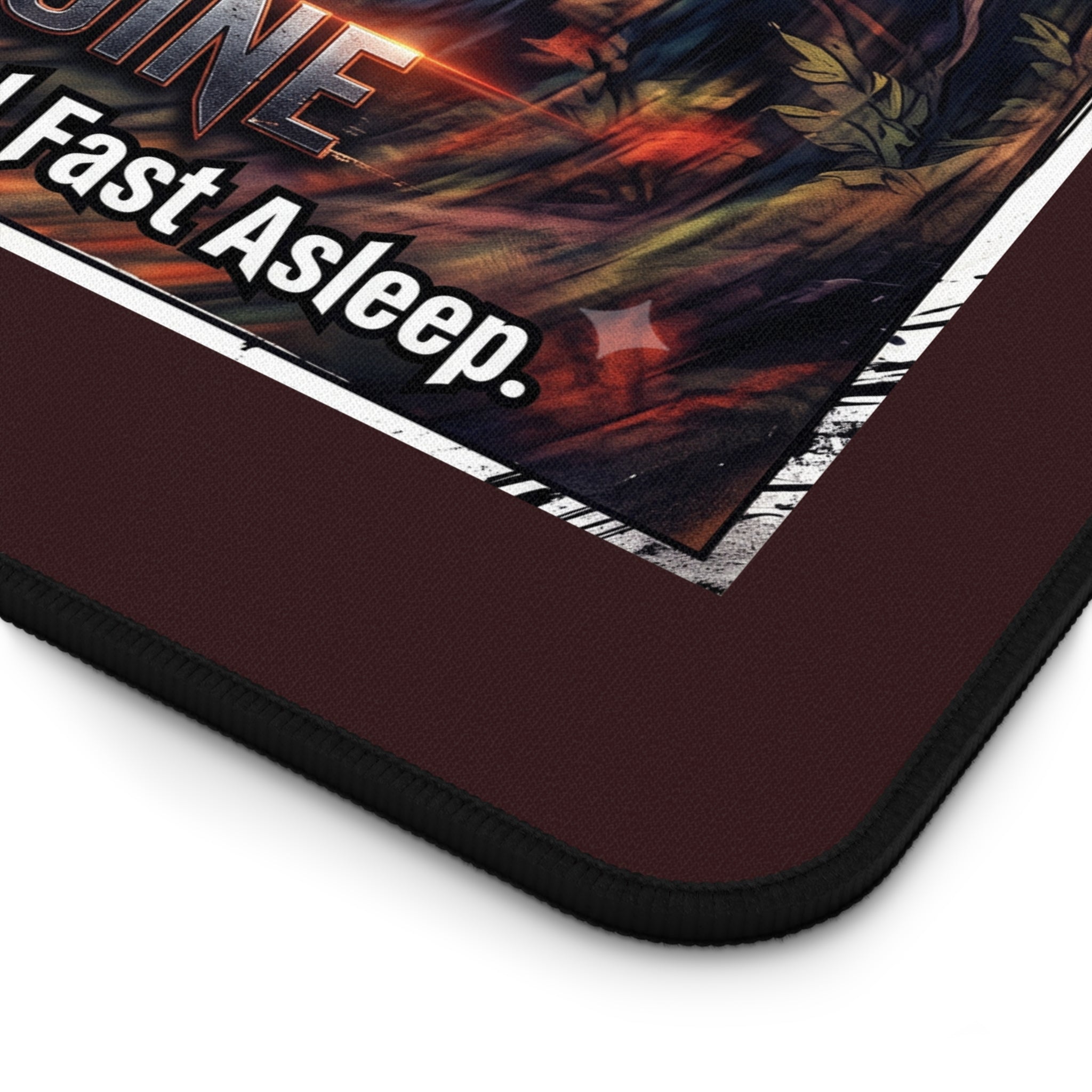 GSP Chaos Engine Desk Mat — "I have two speeds: Full Sprint and Fast Asleep"