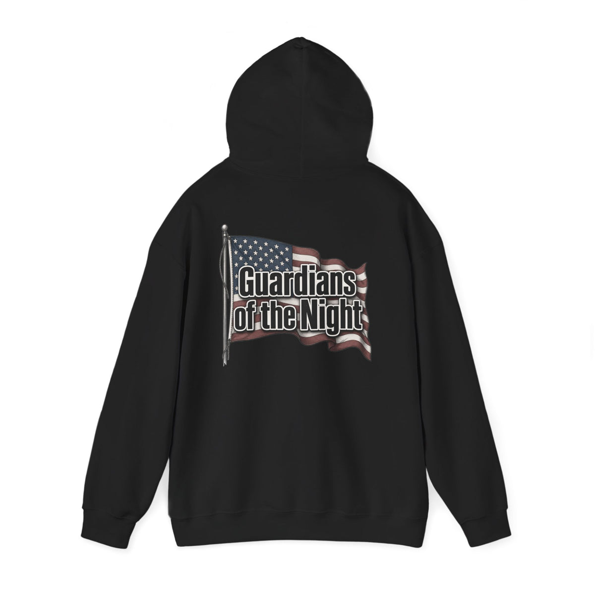 Guardians of the Night Hoodie – Patriotic American Flag Sweatshirt