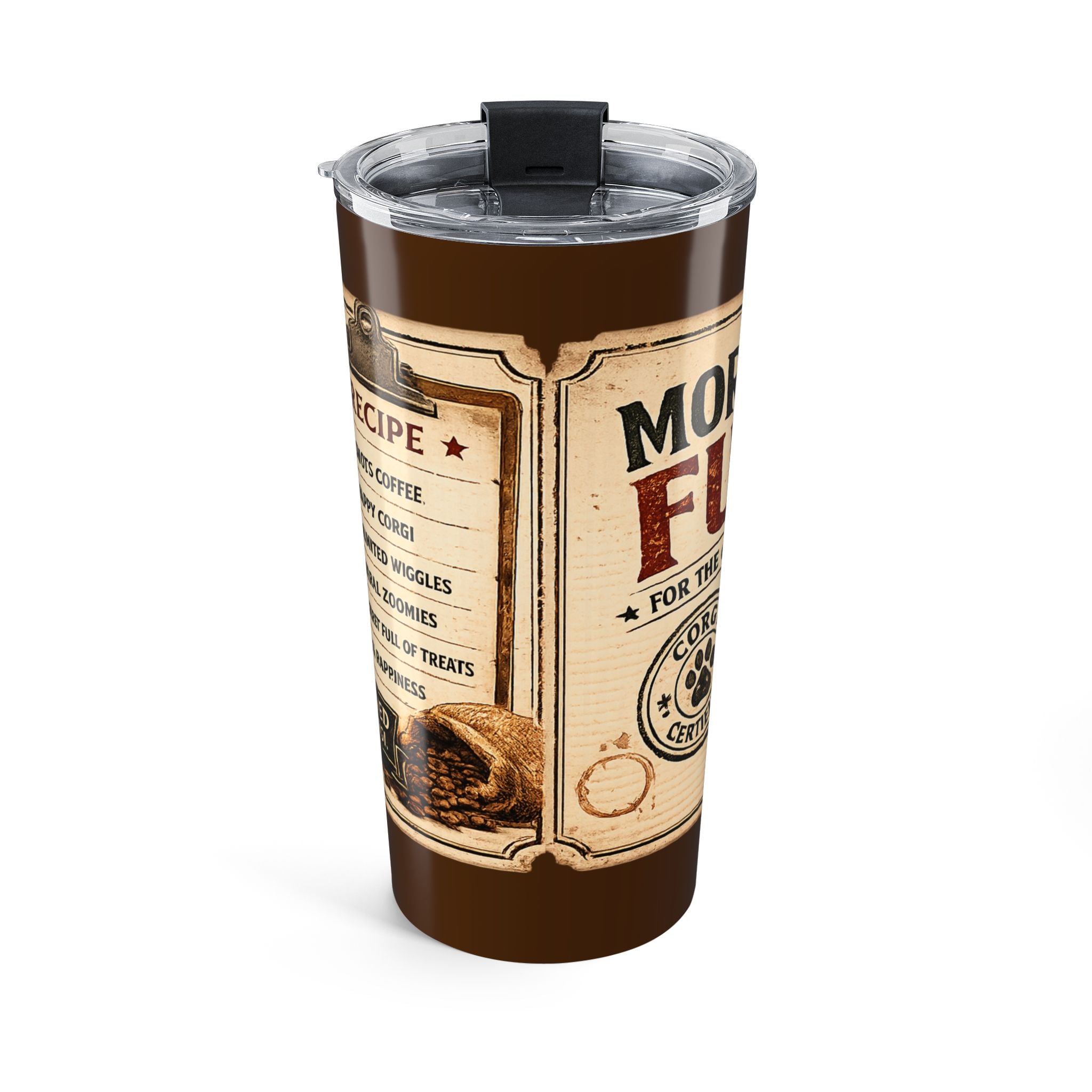 Corgi -Morning Fuel Tumbler