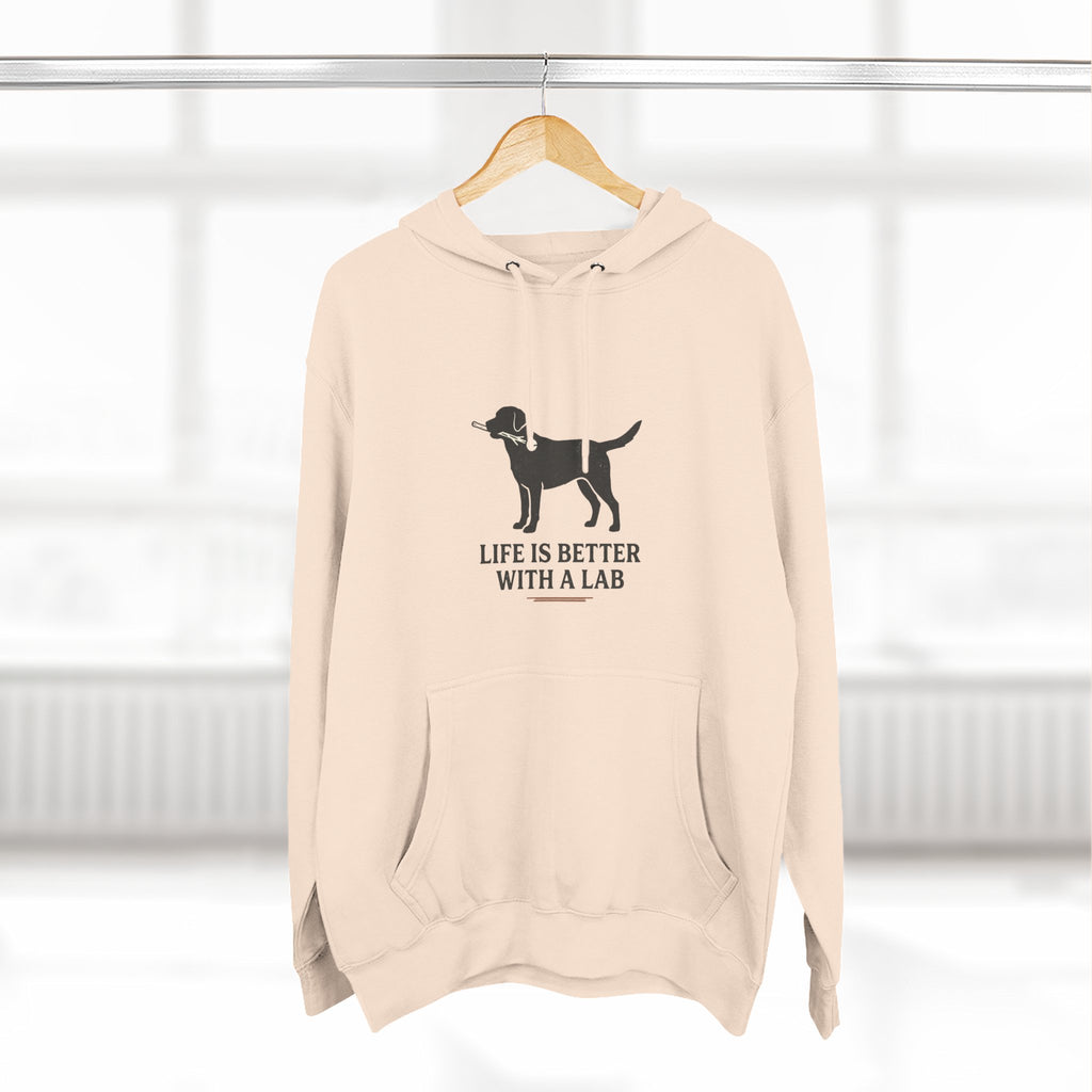 Life Is Better With A Lab Hoodie — Labrador Retriever Dog Lover Pullover