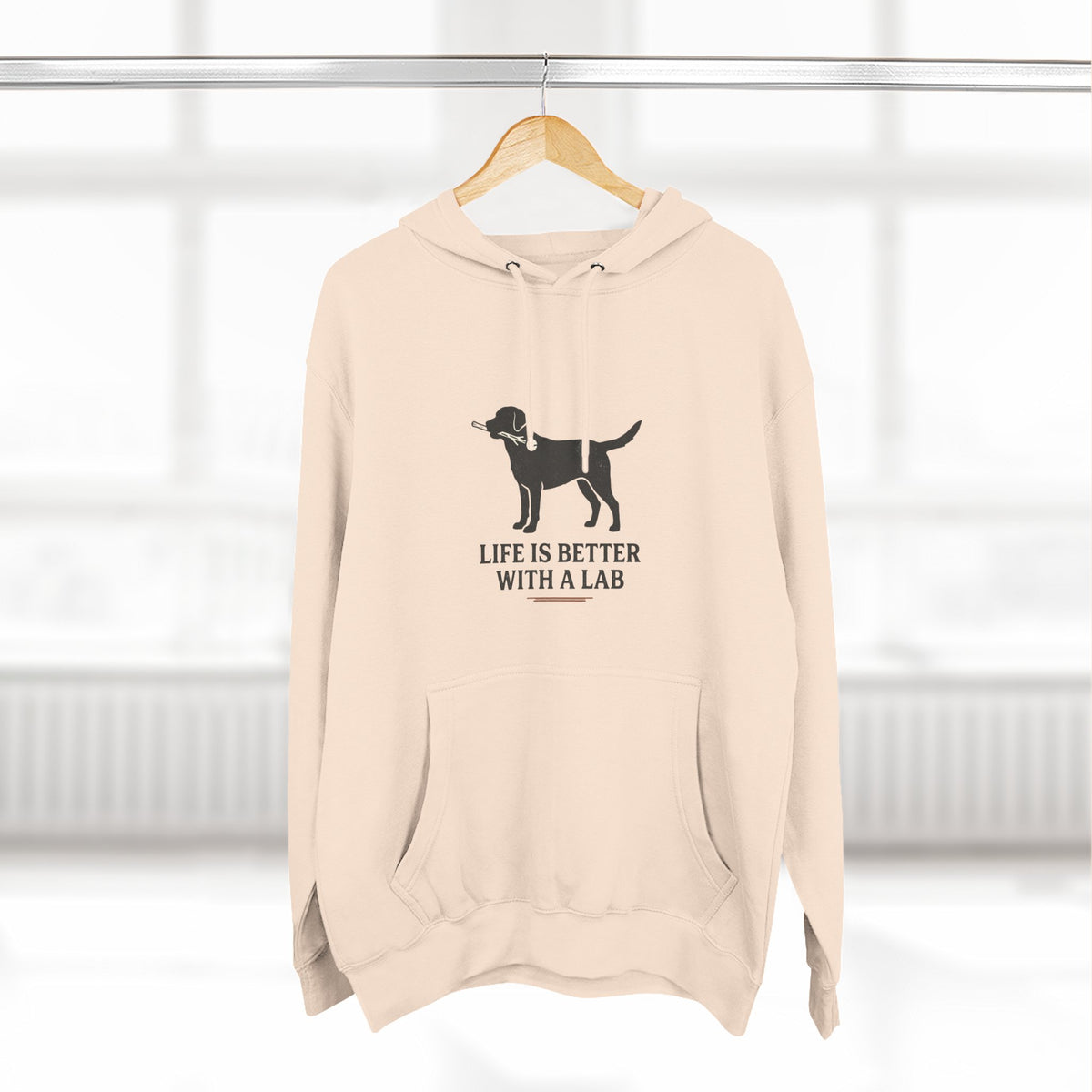 Life Is Better With A Lab Hoodie — Labrador Retriever Dog Lover Pullover