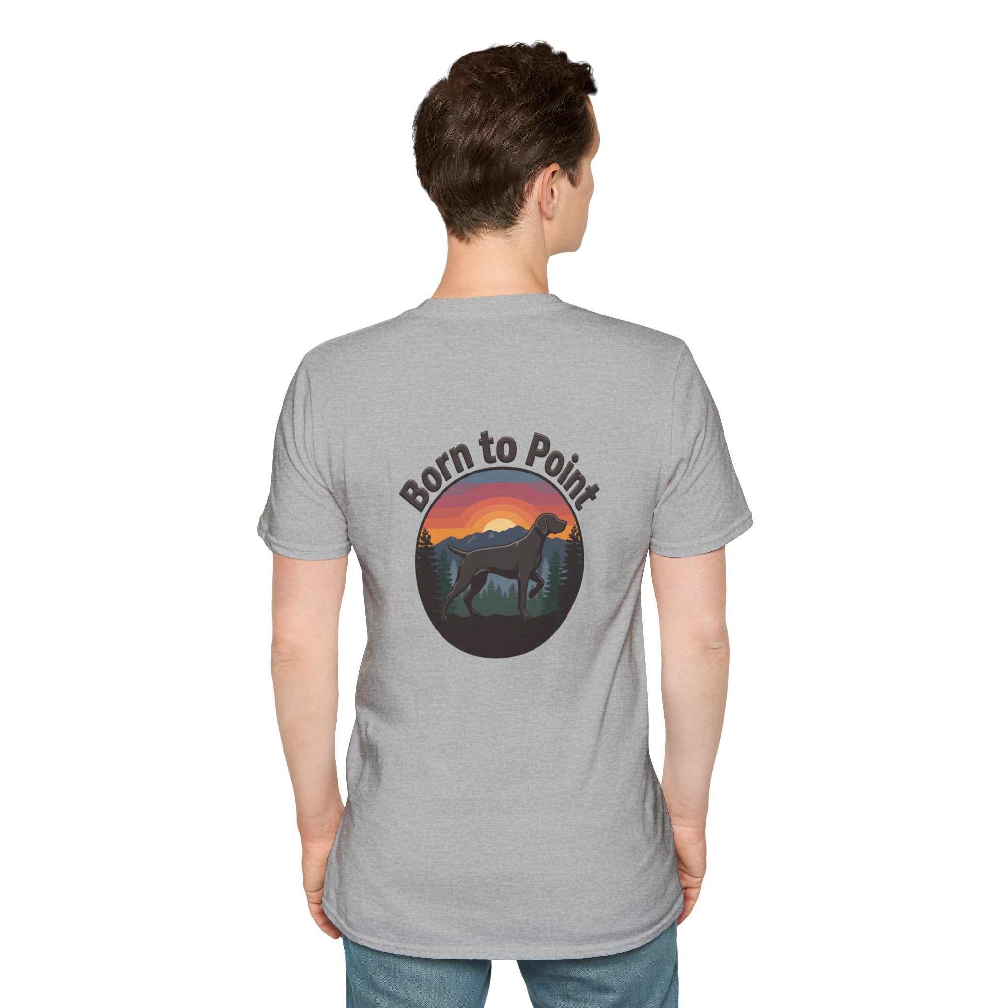 GSP Est. 1870s Born to Point Logo T-Shirt