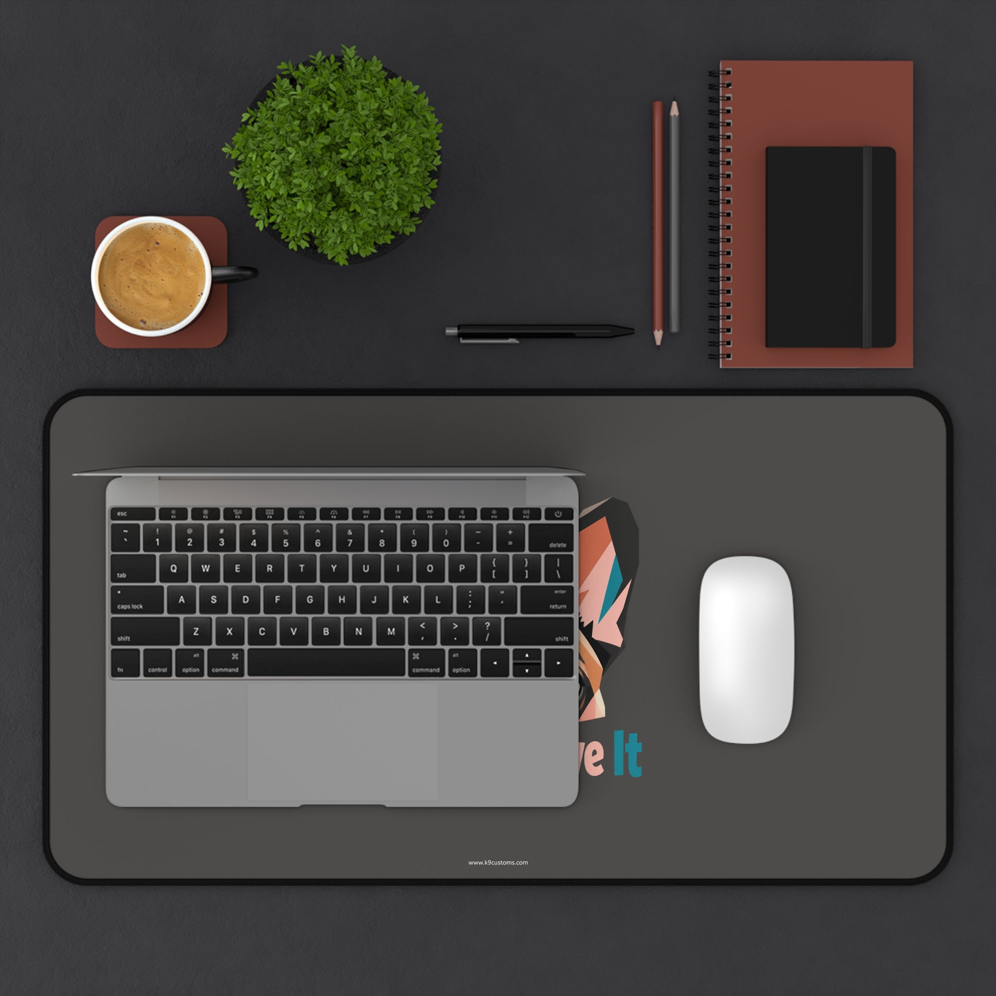French Bulldog Desk Mat — "The Ears Have It" Mouse Pad