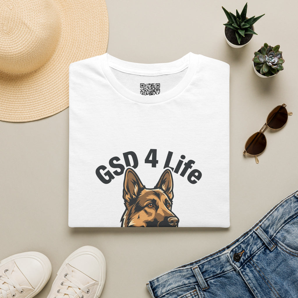GSD 4 Life — "My Husband is the Spare Human" Dog Lover Tee