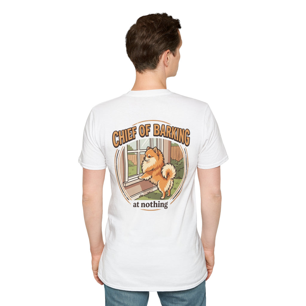 Pomeranian Chief of Barking T-Shirt