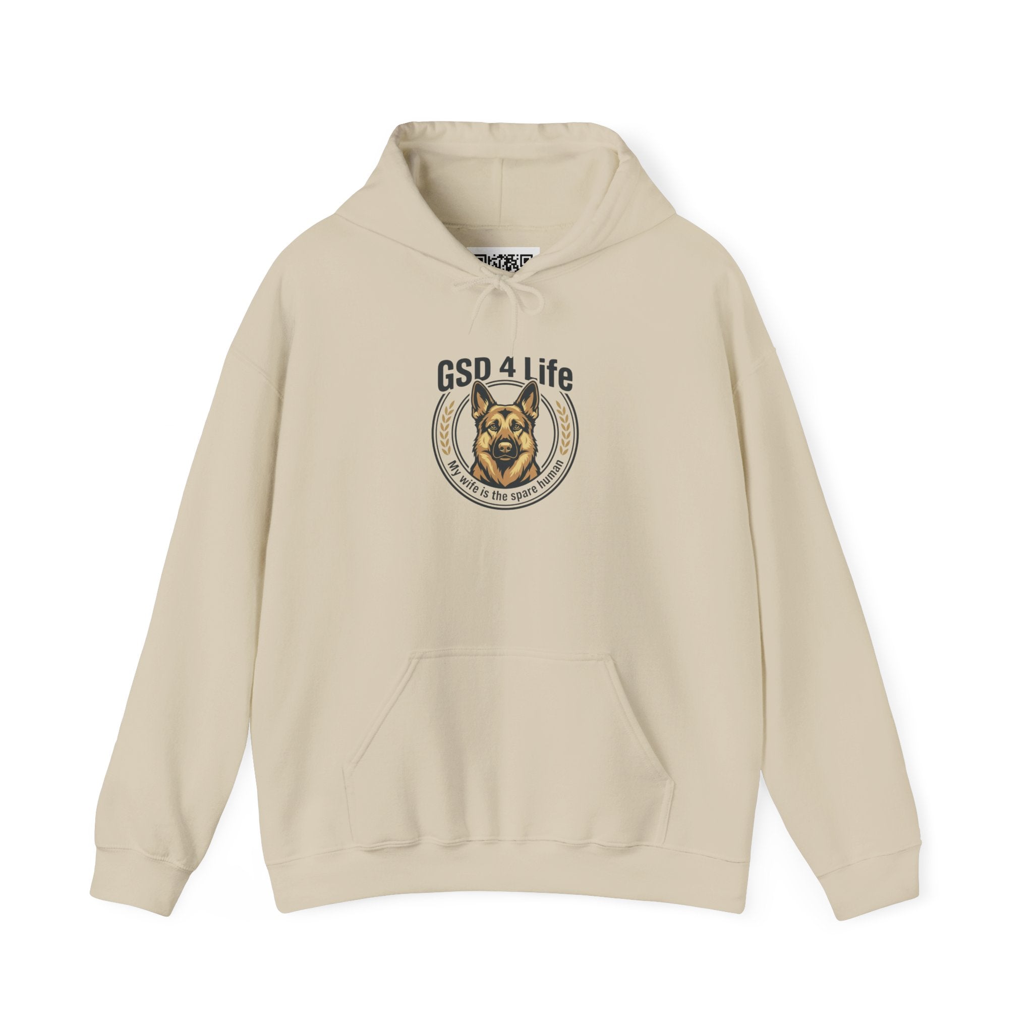 GSD 4 Life Hoodie - wife spare human
